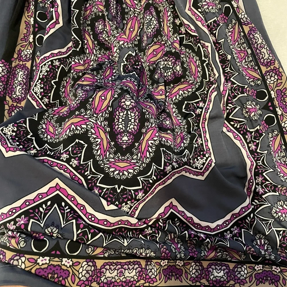 Strapless Dress- Pretty Pattern - Picture 4 of 10